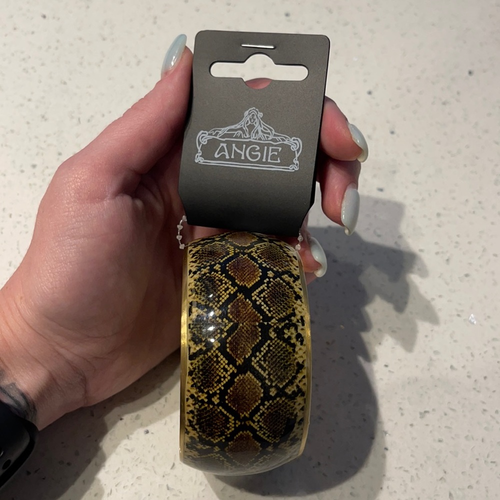 Angie Animal Print Bangle